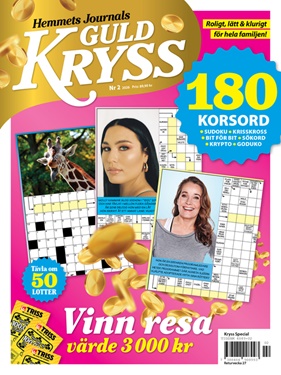 Hemmets Journals Guldkryss omslag