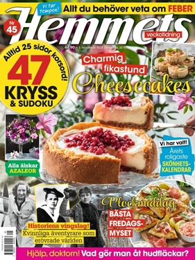 Hemmets Veckotidning omslag