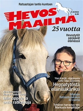 Hevosmaailma omslag