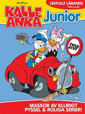 Kalle Anka Junior omslag