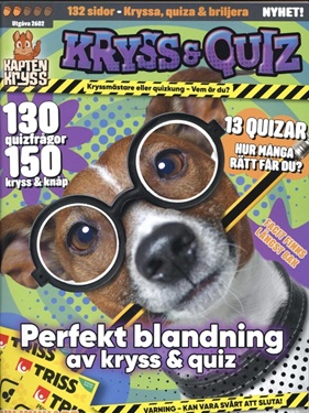 Kaptenkryss Kryss & Quiz omslag