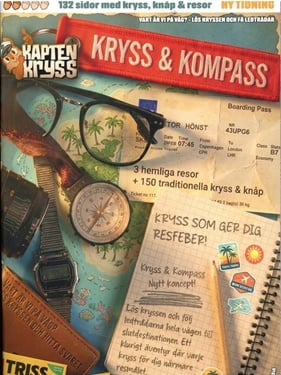Kaptenkryss Kryss & Kompass omslag