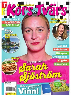 Kors & Tvärs omslag