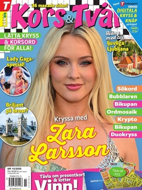 Kors & Tvärs omslag