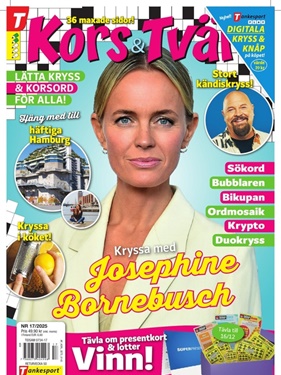 Kors & Tvärs omslag