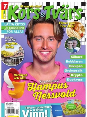 Kors & Tvärs omslag