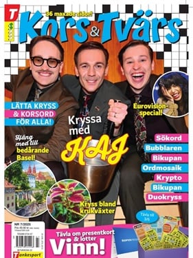 Kors & Tvärs omslag