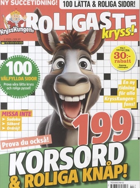 Krysskung Roligast Kryss omslag