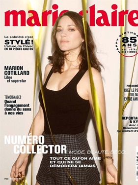 Marie Claire (FR) omslag
