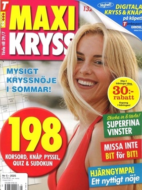 Maxikryss omslag