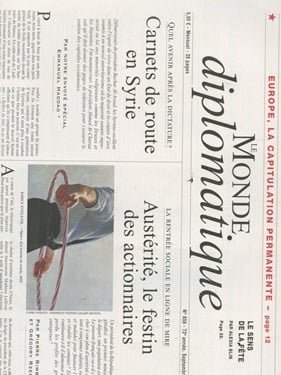 Monde Diplomatiqu (FR) omslag
