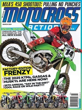 Motocross Action (US) omslag