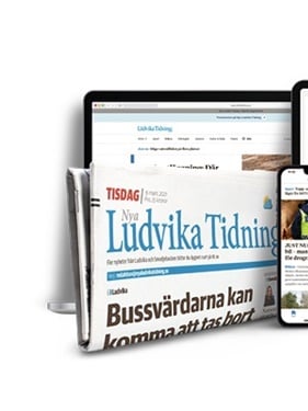 Nya Ludvika Tidning omslag