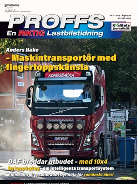 Proffs för yrkestrafikanter omslag