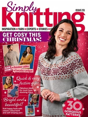 Simply Knitting (UK) omslag