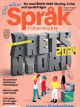 Språktidningen omslag