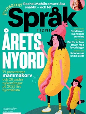 Språktidningen omslag