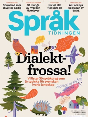 Språktidningen omslag