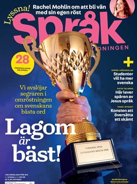 Språktidningen omslag