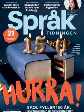 Språktidningen omslag