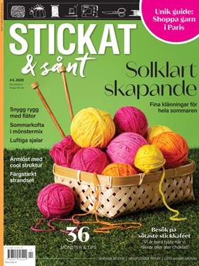 Stickat & Sånt omslag