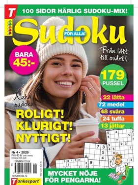Sudoku för alla omslag