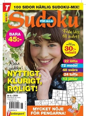 Sudoku för alla omslag