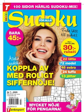 Sudoku för alla omslag