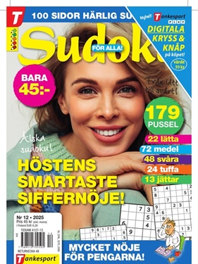 Sudoku för alla omslag