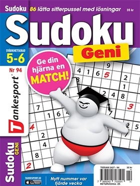 Sudoku Geni omslag