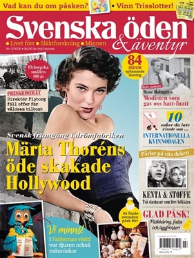 Svenska Öden & Äventyr omslag