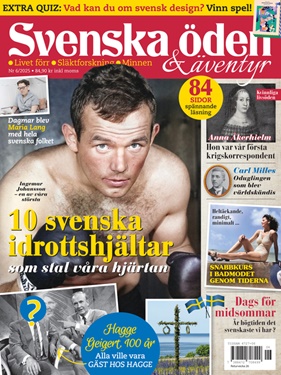 Svenska Öden & Äventyr omslag