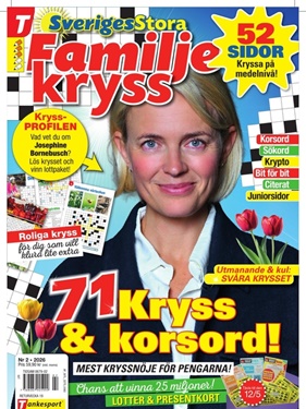 Sveriges Stora Familjekryss omslag