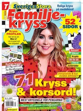 Sveriges Stora Familjekryss omslag