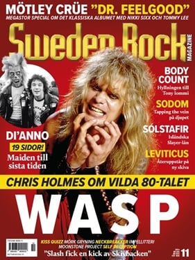 Sweden Rock Magazine omslag