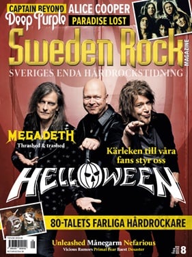 Sweden Rock Magazine omslag