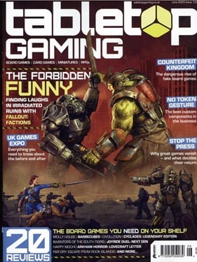 Tabletop Gaming (UK) omslag