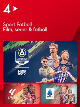 TV4 Play Fotboll omslag