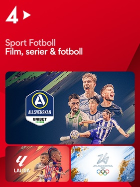 TV4 Play Fotboll omslag