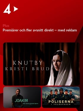 TV4 Play Plus omslag