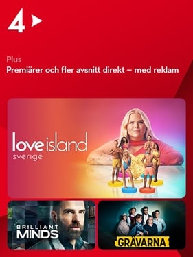 TV4 Play Plus omslag