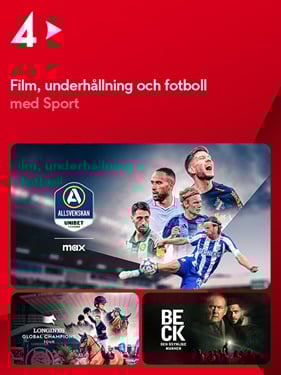 TV4 Play Sport omslag