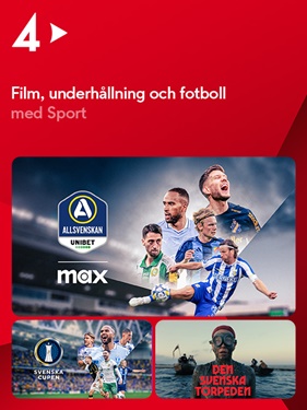 TV4 Play Sport omslag