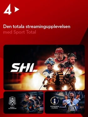 TV4 Play Sport Total omslag