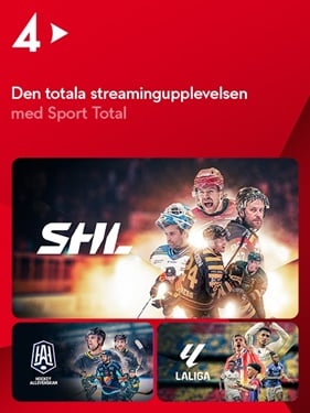 TV4 Play Sport Total omslag