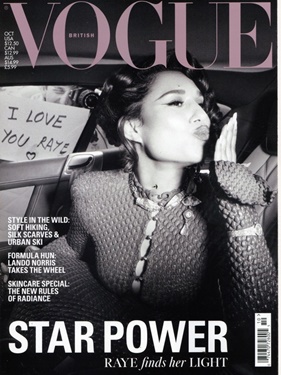 Vogue (UK) omslag