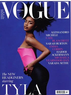 Vogue (UK) omslag