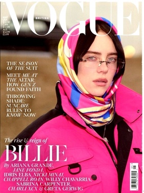 Vogue (UK) omslag