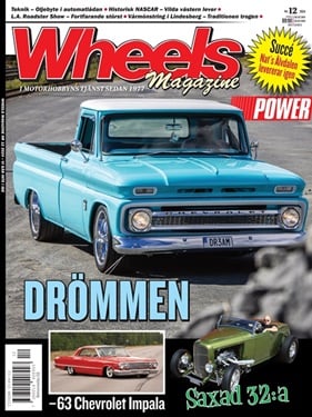 Wheels Magazine omslag