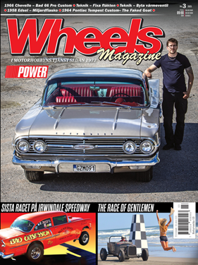 Wheels Magazine omslag